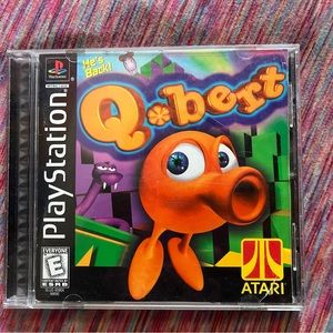 Vintage PlayStation Q-BERT